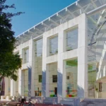 Exterior of the Jepson center